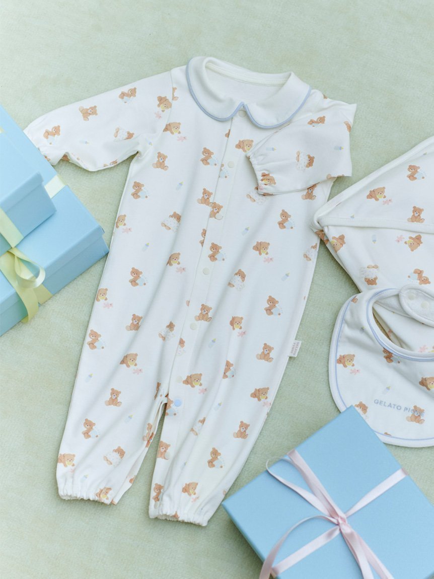 【ジェラート ピケ/gelato pique / KIDS】の【BABY】新生児ベビーベア2WAYオール 人気、トレンドファッション・服の通販 founy(ファニー) 　ファッション　Fashion　キッズファッション　Fashion for Kids　ベビー　Baby, Babywear　 other-1|ID: prp329100004690791 ipo3291000000033874790
