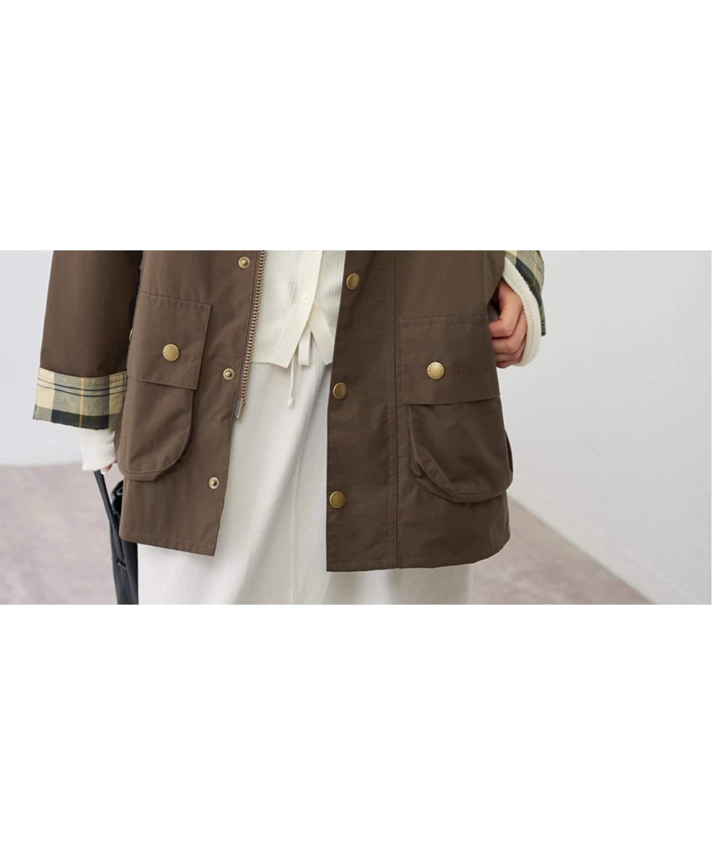 【フレームワーク/FRAMeWORK】のBARBOUR 別注BEAUFORTジャケット インテリア・キッズ・メンズ・レディースファッション・服の通販 founy(ファニー) 　ファッション　Fashion　レディースファッション　Fashion for Women　アウター　Coat / Outerwear Collection　レディースジャケット・軽アウター　Jackets　アウトドア　Outdoor Clothing　クラシック　Classic, Timeless Style　ジャケット　Jacket, Outerwear　チェック　Check, Plaid, Tartan　トレンド　Trend, Trending Now　定番　Standard, Basic Item　人気　Popular, Best Seller　別注　Limited Edition, Custom Order　おすすめ　Recommended / Our Picks　エレガント 上品　Elegant　ブラウン|ID: prp329100004690805 ipo3291000000033874850