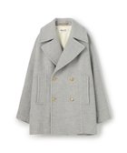 【トゥモローランド/TOMORROWLAND】のメルトンビーバー Pコート 人気、トレンドファッション・服の通販 founy(ファニー) ファッション Fashion レディースファッション Fashion for Women アウター Coat / Outerwear Collection コート・ロングコート・ピーコート Long Coats, Peacoats & More Pコート Pea Coats メルトン Melton, Heavy Wool リラックス Relax, Relaxed Fit thumbnail 13 ライトグレー|ID: prp329100004690845 ipo3291000000034658103