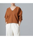 【ナノ ユニバース/nano universe】のウールライクニードルパンチプルオーバー(セットアップ可) キャメル4|ID: prp329100004690863 ipo3291000000033892461