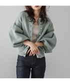 【ラジュール/Lajour】の2wayパールニットカーディガン ミント|ID: prp329100004690925 ipo3291000000034003346