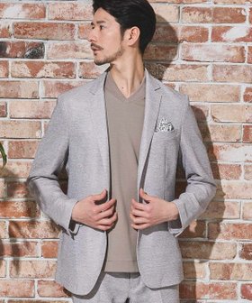 【メンズビギトーキョー/Men's Bigi / MEN】のカラミノッチドラペルジャケット 人気、トレンドファッション・服の通販 founy(ファニー) ファッション Fashion メンズファッション Fashion for Men ジャケット Jacket, Outerwear スラックス Slacks, Dress Pants セットアップ Set-Up, Coordinated Outfit フラワー Flower, Floral プリント Print, Printed Pattern ポケット Pocket, Pocket Detail メッシュ Mesh, Net Fabric 夏 Summer エレガント 上品 Elegant ビジネス 仕事 通勤 Business / Work / Commuting |ID:prp329100004690952