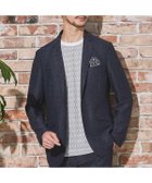 【メンズビギトーキョー/Men's Bigi / MEN】のカラミノッチドラペルジャケット 人気、トレンドファッション・服の通販 founy(ファニー) ファッション Fashion メンズファッション Fashion for Men ジャケット Jacket, Outerwear スラックス Slacks, Dress Pants セットアップ Set-Up, Coordinated Outfit フラワー Flower, Floral プリント Print, Printed Pattern ポケット Pocket, Pocket Detail メッシュ Mesh, Net Fabric 夏 Summer エレガント 上品 Elegant ビジネス 仕事 通勤 Business / Work / Commuting thumbnail ネイビー|ID: prp329100004690952 ipo3291000000033875617