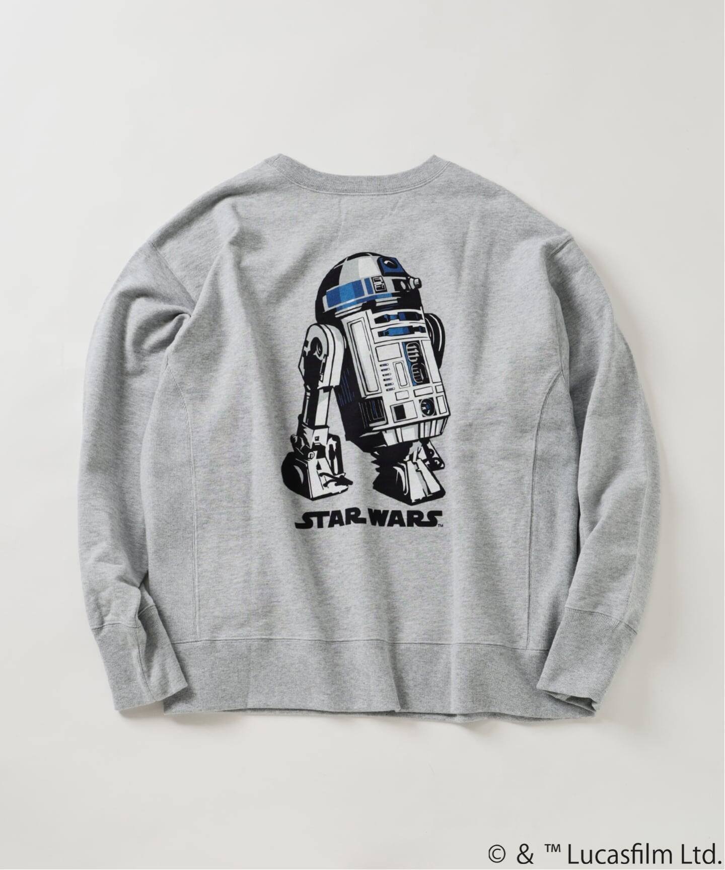 【ジャーナルスタンダード レリューム/JOURNAL STANDARD relume / MEN】の【スター・ウォーズ】* FANTASY A G INC プリント スウェット インテリア・キッズ・メンズ・レディースファッション・服の通販 founy(ファニー) 　ファッション　Fashion　メンズファッション　Fashion for Men　イラスト　Illustration　キャラクター　Character, Licensed Characters　グラフィック　Graphic, Graphic Design　スウェット / スエット　Sweatshirt, Sweatwear　プリント　Print, Printed Pattern　無地　Plain, Solid Color　リラックス　Relax, Relaxed Fit　エレガント 上品　Elegant　グレー|ID: prp329100004690965 ipo3291000000033875675