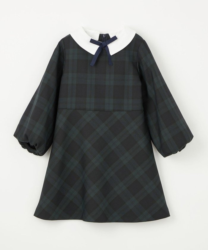 【ユナイテッドアローズ/UNITED ARROWS / KIDS】のT/W ブラックウォッチ シロエリ ワンピース インテリア・キッズ・メンズ・レディースファッション・服の通販 founy(ファニー) https://founy.com/ ファッション Fashion キッズファッション Fashion for Kids ワンピース Dresses オケージョン Occasion Wear フォーマル Formal, Dressy フレア Flare, Flared リボン Ribbon, Bow アウトレット Outlet / Clearance おすすめ Recommended / Our Picks セレモニー Ceremony 入学式 Entrance Ceremony 卒業式 Graduation Ceremony |ID: prp329100004690995 ipo3291000000034119369