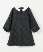 【ユナイテッドアローズ/UNITED ARROWS / KIDS】のT/W ブラックウォッチ シロエリ ワンピース DK.GREEN|ID: prp329100004690995 ipo3291000000034119370