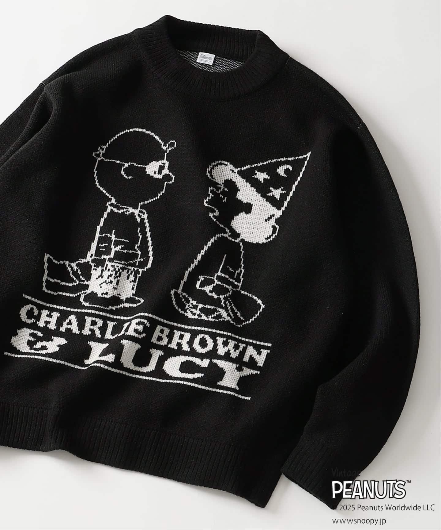 【ジャーナルスタンダード レリューム/JOURNAL STANDARD relume / MEN】のPEANUTS / ピーナッツ 別注 ダブル ジャガードニット インテリア・キッズ・メンズ・レディースファッション・服の通販 founy(ファニー) 　ファッション　Fashion　メンズファッション　Fashion for Men　アクリル　Acrylic Material　キャラクター　Character, Licensed Characters　グラフィック　Graphic, Graphic Design　軽量　Lightweight, Ultra Light　スウェット / スエット　Sweatshirt, Sweatwear　ダブル　Double, Double-Breasted　定番　Standard, Basic Item　別注　Limited Edition, Custom Order　犬　Dog　ブラック|ID: prp329100004691106 ipo3291000000033876412