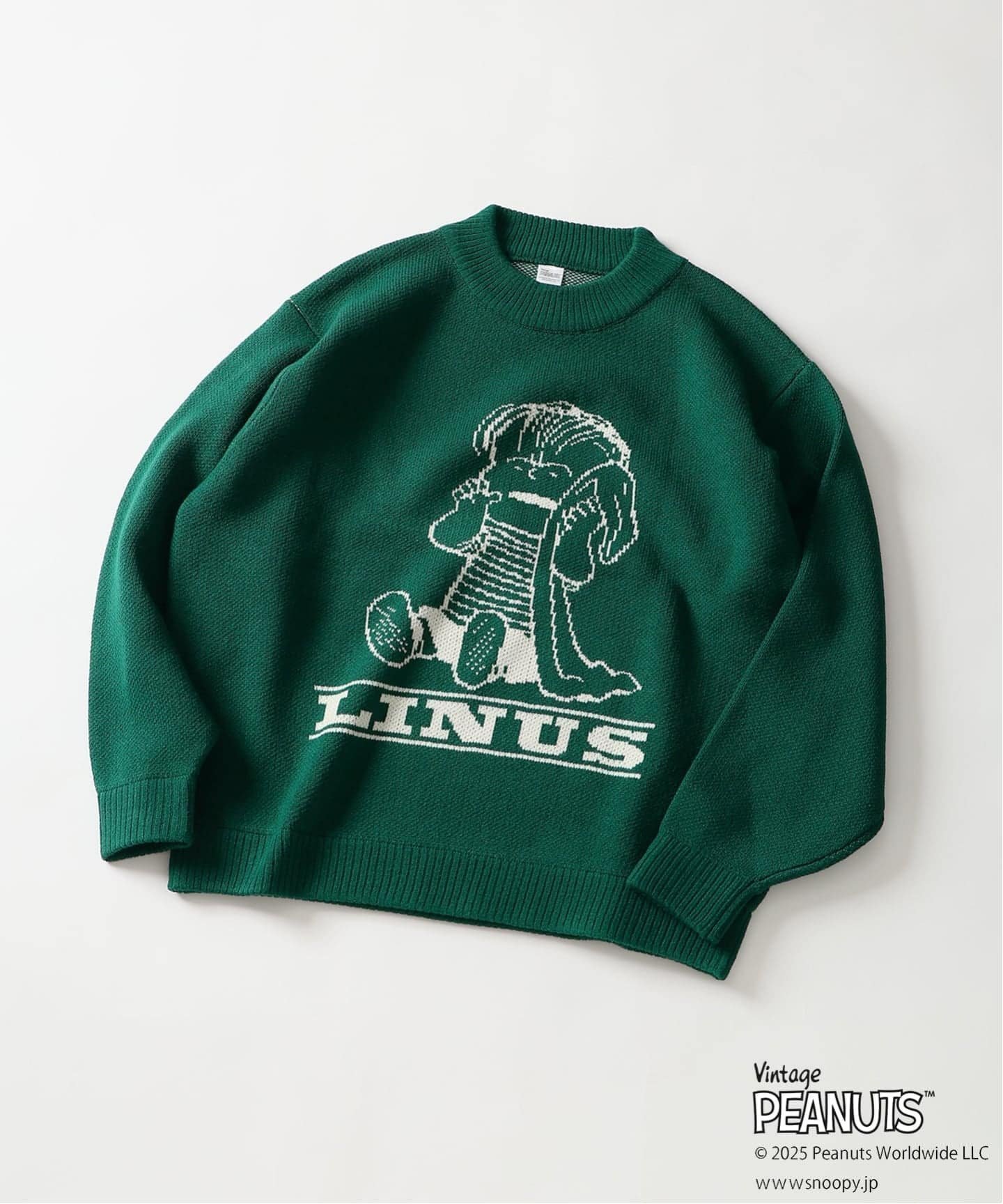 【ジャーナルスタンダード レリューム/JOURNAL STANDARD relume / MEN】のPEANUTS / ピーナッツ 別注 ダブル ジャガードニット インテリア・キッズ・メンズ・レディースファッション・服の通販 founy(ファニー) 　ファッション　Fashion　メンズファッション　Fashion for Men　アクリル　Acrylic Material　キャラクター　Character, Licensed Characters　グラフィック　Graphic, Graphic Design　軽量　Lightweight, Ultra Light　スウェット / スエット　Sweatshirt, Sweatwear　ダブル　Double, Double-Breasted　定番　Standard, Basic Item　別注　Limited Edition, Custom Order　犬　Dog　グリーン|ID: prp329100004691106 ipo3291000000033876415