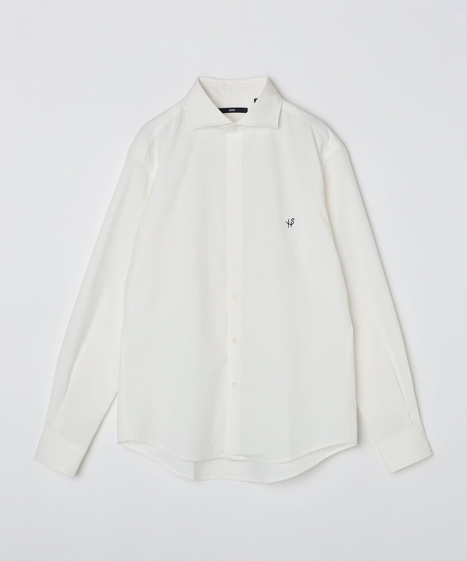 【シップス/SHIPS / MEN】の【WEB限定】SHIPS 防シワ・吸水速乾 Drymixタイプライターセミワイドカラーシャツ インテリア・キッズ・メンズ・レディースファッション・服の通販 founy(ファニー) 　ファッション　Fashion　メンズファッション　Fashion for Men　カーディガン　Cardigan, Knitwear　吸水　Absorbent, Quick-Dry　ジャケット　Jacket, Outerwear　スタイリッシュ　Stylish, Fashionable　タイプライター　Typewriter Fabric, Crisp Cotton　定番　Standard, Basic Item　おすすめ　Recommended / Our Picks　エレガント 上品　Elegant　ビジネス 仕事 通勤　Business / Work / Commuting　ホワイト|ID: prp329100004691146 ipo3291000000033876628