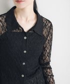 【アーバンリサーチ/URBAN RESEARCH】のストレッチレースシャツカラーブラウス 人気、トレンドファッション・服の通販 founy(ファニー) ファッション Fashion レディースファッション Fashion for Women トップス・カットソー Cut & Sew Tops シャツ・ブラウス・オフィスカジュアル Elegant Blouses & Button-Ups 2025年 2025 2025-2026秋冬・A/W Autumn/Winter 2025–26 AW25–26 冬 Winter / This Winter おすすめ Recommended / Our Picks キュプラ Cupro, Eco Fabric コンパクト Compact, Small Size サンダル Sandals, Summer Shoes ストレッチ Stretch, Stretchy Fabric デニム Denim, Jeans Material リラックス Relax, Relaxed Fit レース Lace, Lace Fabric エレガント 上品 Elegant A/W・秋冬 Autumn/Winter thumbnail BLACK|ID: prp329100004691157 ipo3291000000033935628