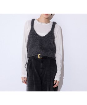 【ジーナシス/JEANASiS】の3GフェザーMIXニットNS 人気、トレンドファッション・服の通販 founy(ファニー) ファッション Fashion レディースファッション Fashion for Women トップス・カットソー Cut & Sew Tops ニット Knit Tops & Sweaters おすすめ Recommended / Our Picks インナー Innerwear クール Cool, Chic コンパクト Compact, Small Size ジャケット Jacket, Outerwear スラックス Slacks, Dress Pants タンク Tank Top, Sleeveless Top デニム Denim, Jeans Material トレンド Trend, Trending Now フェザー Feather, Feather Detail ベーシック Basic, Essential 今季 This Season, Current Season 秋 Autumn |ID:prp329100004691173