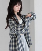 【ヘザー/Heather】の【着回し力も肌見せも,着方次第で女っぽく】マルチWAYBIGチェックシャツ 人気、トレンドファッション・服の通販 founy(ファニー) ファッション Fashion レディースファッション Fashion for Women トップス・カットソー Cut & Sew Tops シャツ・ブラウス・オフィスカジュアル Elegant Blouses & Button-Ups おすすめ Recommended / Our Picks キャミソール Camisole, Spaghetti Strap Top チェック Check, Plaid, Tartan トレンド Trend, Trending Now ラップ Wrap, Wrap Design 今季 This Season, Current Season 羽織 Haori, Light Jacket thumbnail ネイビー系|ID: prp329100004691183 ipo3291000000033876797