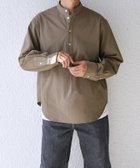 【シップス/SHIPS / MEN】のSHIPS any SORONA ストレッチ ジャージー バンドスキッパー プルオーバー シャツ 人気、トレンドファッション・服の通販 founy(ファニー) ファッション Fashion メンズファッション Fashion for Men トップス・カットソー Cut & Sew Tops メンズシャツ Shirts インナー Innerwear スキッパー Skipper, Open Collar ストレッチ Stretch, Stretchy Fabric フロント Front, Front Design リラックス Relax, Relaxed Fit thumbnail カーキ|ID: prp329100004691249 ipo3291000000033877179