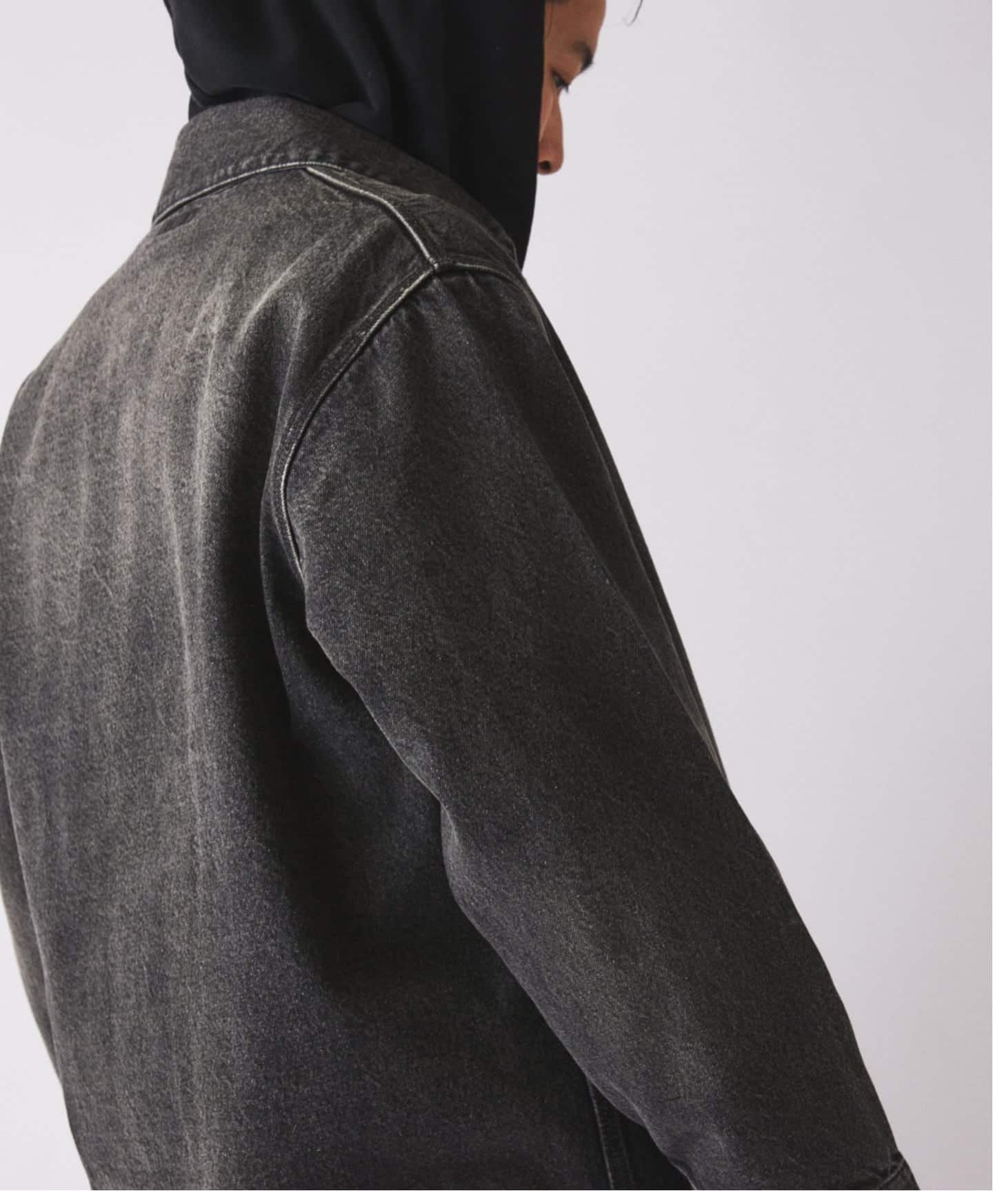 【ジャーナルスタンダード レリューム/JOURNAL STANDARD relume / MEN】のクラフト デニム カバーオール インテリア・キッズ・メンズ・レディースファッション・服の通販 founy(ファニー) 　ファッション　Fashion　メンズファッション　Fashion for Men　アメリカン　American Style　ヴィンテージ　Vintage Style　ジャケット　Jacket, Outerwear　デニム　Denim, Jeans Material　定番　Standard, Basic Item　バランス　Balance, Style Balance　ベーシック　Basic, Essential　リアル　Real, Realistic　ブラック|ID: prp329100004691319 ipo3291000000033877470
