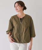 【ジャイロ/JAYRO】のノーカラーバルーンブルゾン 人気、トレンドファッション・服の通販 founy(ファニー) ファッション Fashion レディースファッション Fashion for Women アウター Coat / Outerwear Collection ブルゾンジャケット・スポーティアウター Blouson Jackets 春 Spring 秋 Autumn ギャザー Gathered, Ruffled 軽量 Lightweight, Ultra Light ショルダー Shoulder, Shoulder Strap シルバー Silver, Metallic Silver シンプル Simple, Minimal デニム Denim, Jeans Material トレンド Trend, Trending Now ドロップ Drop Shoulder, Dropped Style バランス Balance, Style Balance バルーン Balloon, Balloon Silhouette ブルゾン Blouson, Bomber Jacket ポケット Pocket, Pocket Detail ミックス Mix, Mixed Style リラックス Relax, Relaxed Fit ワイド Wide, Wide Fit エレガント 上品 Elegant thumbnail カーキ(36)|ID: prp329100004691367 ipo3291000000033877683