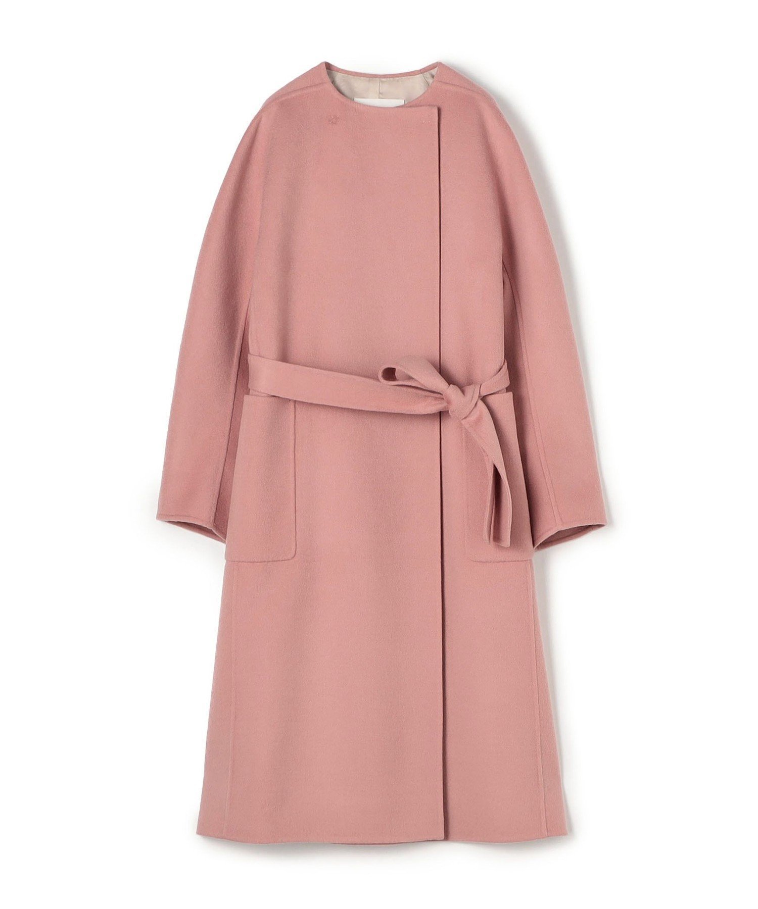 【トゥモローランド/TOMORROWLAND】のプレミアムウールリバー ノーカラーコート インテリア・キッズ・メンズ・レディースファッション・服の通販 founy(ファニー) ファッション Fashion レディースファッション Fashion for Women アウター Coat / Outerwear Collection コート・ロングコート・ピーコート Long Coats, Peacoats & More エレガント 上品 Elegant クラシカル Classical, Vintage-Inspired フロント Front, Front Design おすすめ Recommended / Our Picks 31 ライトピンク|ID: prp329100004691386 ipo3291000000034770126