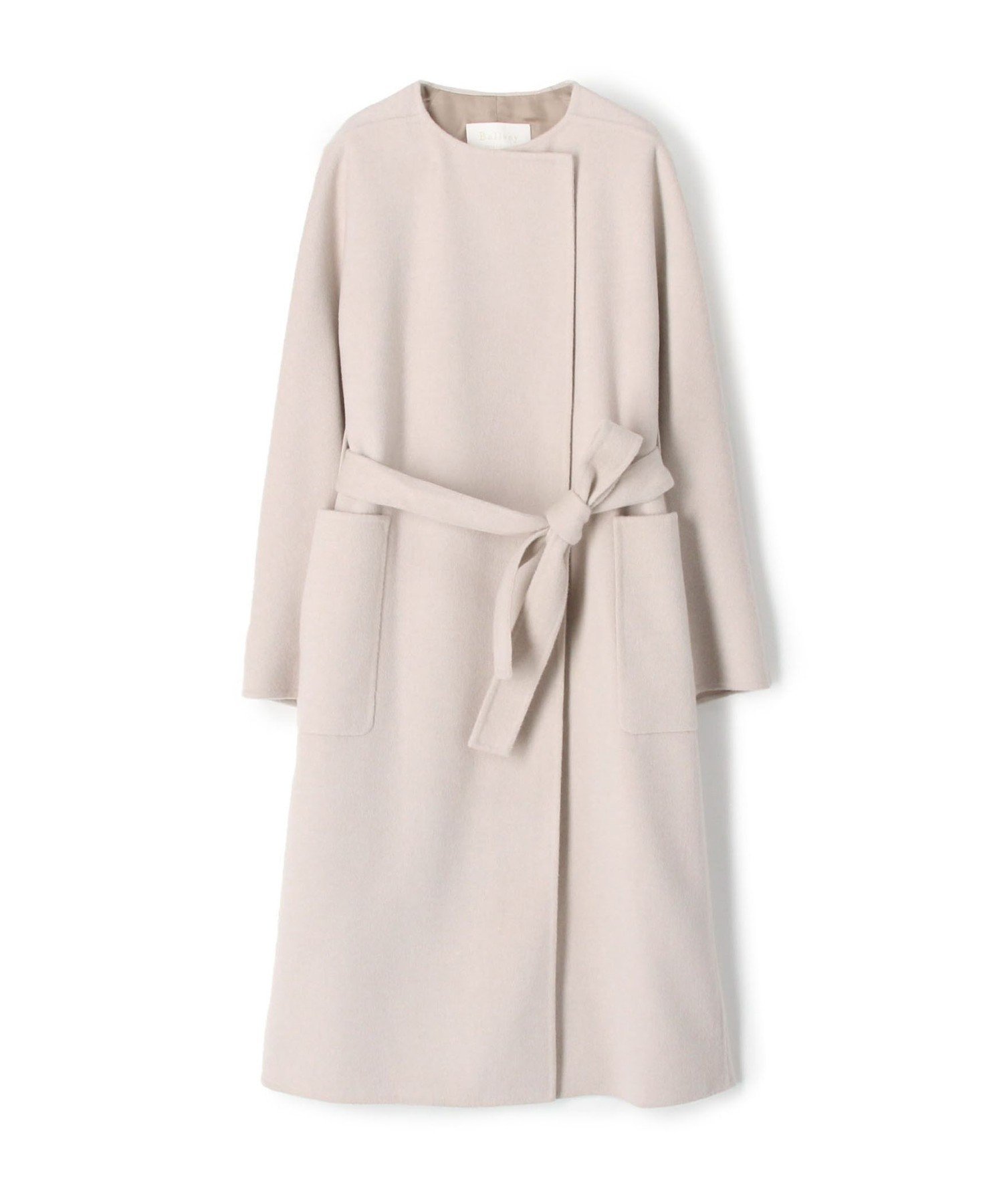 【トゥモローランド/TOMORROWLAND】のプレミアムウールリバー ノーカラーコート インテリア・キッズ・メンズ・レディースファッション・服の通販 founy(ファニー) ファッション Fashion レディースファッション Fashion for Women アウター Coat / Outerwear Collection コート・ロングコート・ピーコート Long Coats, Peacoats & More エレガント 上品 Elegant クラシカル Classical, Vintage-Inspired フロント Front, Front Design おすすめ Recommended / Our Picks 41 ライトベージュ|ID: prp329100004691386 ipo3291000000034770130