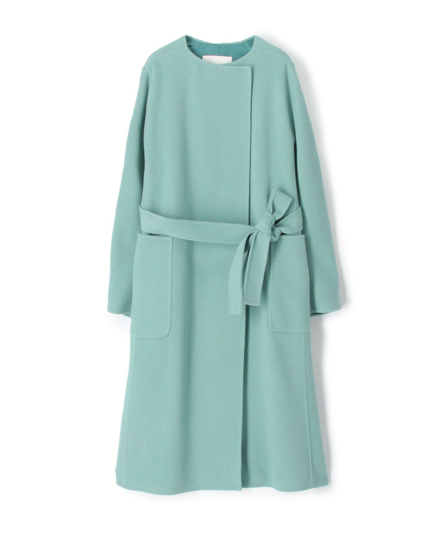 【トゥモローランド/TOMORROWLAND】のプレミアムウールリバー ノーカラーコート インテリア・キッズ・メンズ・レディースファッション・服の通販 founy(ファニー) ファッション Fashion レディースファッション Fashion for Women アウター Coat / Outerwear Collection コート・ロングコート・ピーコート Long Coats, Peacoats & More エレガント 上品 Elegant クラシカル Classical, Vintage-Inspired フロント Front, Front Design おすすめ Recommended / Our Picks 53 グリーン|ID: prp329100004691386 ipo3291000000034770133