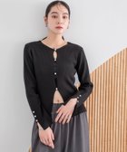 【ローリーズファーム/LOWRYS FARM】のコンパクトニットカーディガン ブラック09|ID:prp329100004691397