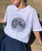 【チャオパニックティピー/CIAOPANIC TYPY】の【WEB限定】【新色追加】ムーンクレーター アースロゴプリントTee ホワイト|ID: prp329100004691857 ipo3291000000033880468