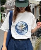 【チャオパニックティピー/CIAOPANIC TYPY】の【WEB限定】【新色追加】ムーンクレーター アースロゴプリントTee ホワイトその他1|ID: prp329100004691857 ipo3291000000033880471