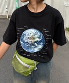 【チャオパニックティピー/CIAOPANIC TYPY】の【WEB限定】【新色追加】ムーンクレーター アースロゴプリントTee ブラックその他1|ID: prp329100004691857 ipo3291000000033880501