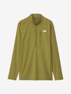 【ザ ノース フェイス/THE NORTH FACE / MEN】の【公式】ロングスリーブフラッシュドライスリーディージップアップ(メンズ) サルファーモス|ID: prp329100004691908 ipo3291000000033880688