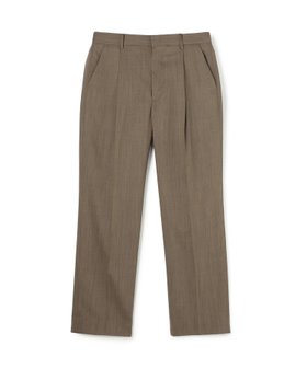 【トゥモローランド/TOMORROWLAND / MEN】のウールナイロン 1プリーツ ストレート バレルパンツ 人気、トレンドファッション・服の通販 founy(ファニー) ファッション Fashion メンズファッション Fashion for Men ボトムス Bottoms シャンブレー Chambray, Denim-Like Fabric ストレート Straight, Straight Cut スラックス Slacks, Dress Pants ドレス Dress, One-Piece フィット Fit, Slim Fit プリーツ Pleats, Pleated リラックス Relax, Relaxed Fit ワイド Wide, Wide Fit エレガント 上品 Elegant 軽量 Lightweight, Ultra Light |ID:prp329100004691936