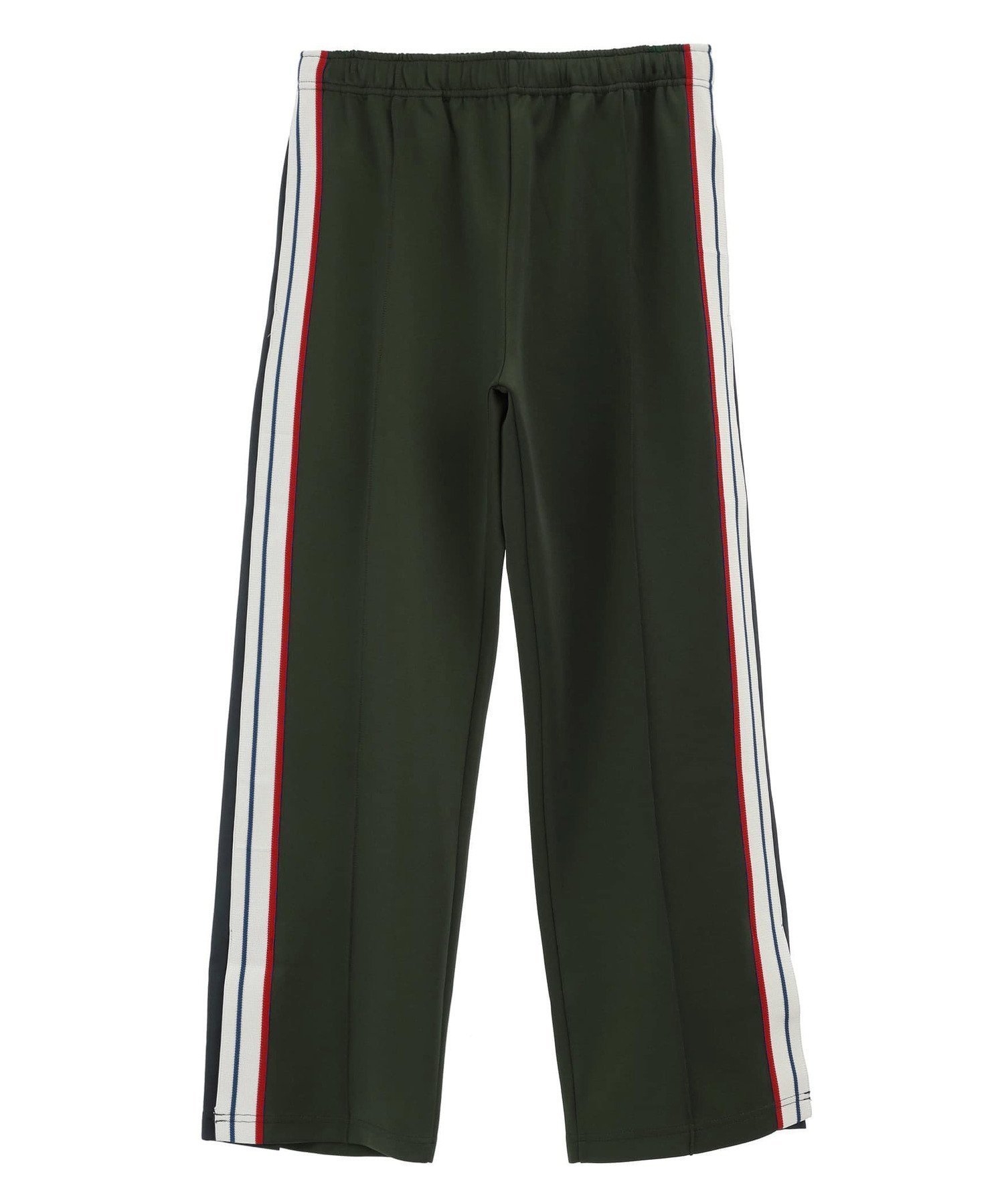 【コンバーストウキョウ/CONVERSE TOKYO】のSIDE LINE LOOSE TRACK PANTS インテリア・キッズ・メンズ・レディースファッション・服の通販 founy(ファニー) 　ファッション　Fashion　レディースファッション　Fashion for Women　パンツ　Pants & Trousers　ジャケット　Jacket, Outerwear　スリット　Slit, Slit Detail　定番　Standard, Basic Item　ルーズ　Loose, Oversized　おすすめ　Recommended / Our Picks　オリーブ|ID: prp329100004691940 ipo3291000000033880854