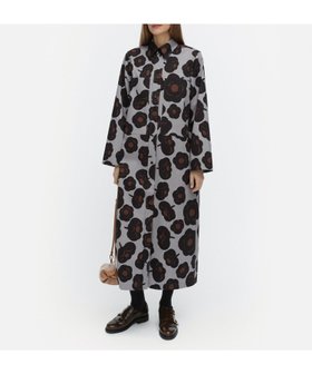 【マリメッコ/marimekko】のMolla Tumma ワンピース 人気、トレンドファッション・服の通販 founy(ファニー) ファッション Fashion レディースファッション Fashion for Women ワンピース Dresses おすすめ Recommended / Our Picks スリム Slim, Slim Fit パターン Pattern, Design Print フロント Front, Front Design |ID:prp329100004691963