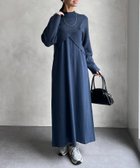 【シェトワ/Chez toi】のクロスプルオーバー×ニットワンピース 人気、トレンドファッション・服の通販 founy(ファニー) ファッション Fashion レディースファッション Fashion for Women ワンピース Dresses ニットワンピース Knit Dresses スニーカー Sneakers, Trainers チャーム Charm, Pendant ボストン Boston リブニット Rib Knit, Ribbed Knit 再入荷 Restock / Back in Stock おすすめ Recommended / Our Picks thumbnail ブルー|ID: prp329100004691989 ipo3291000000033881079