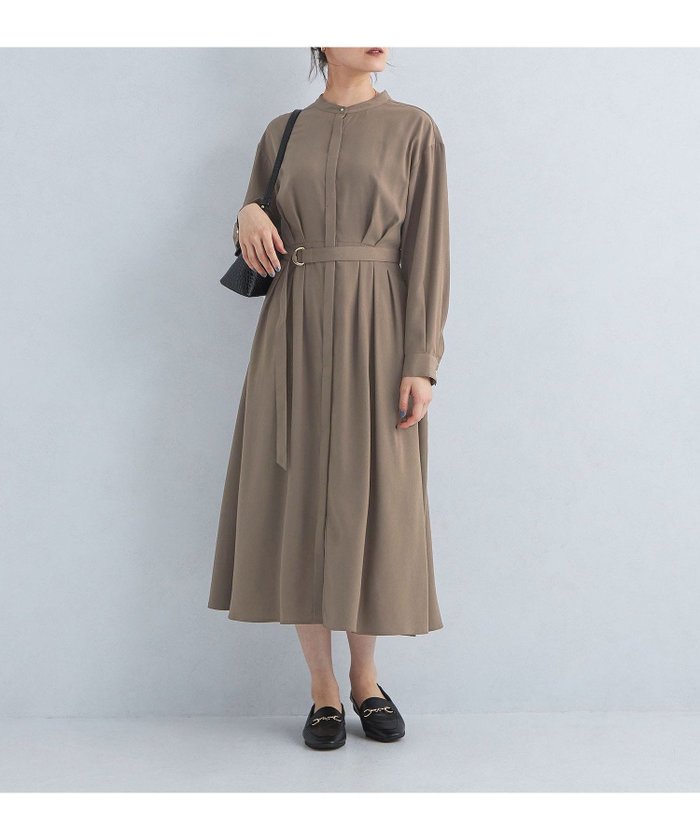 【ユナイテッドアローズ/UNITED ARROWS】のデシン タック フレア- ベルト ワンピース インテリア・キッズ・メンズ・レディースファッション・服の通販 founy(ファニー) https://founy.com/ ファッション Fashion レディースファッション Fashion for Women ワンピース Dresses ベルト&ウエストマーク Belts & Waist Accessories ウェーブ Wavy Pattern フレア Flare, Flared |ID: prp329100004692000 ipo3291000000033881131