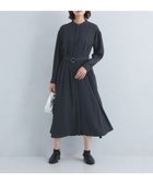 【ユナイテッドアローズ/UNITED ARROWS】のデシン タック フレア- ベルト ワンピース NAVY|ID: prp329100004692000 ipo3291000000033881137