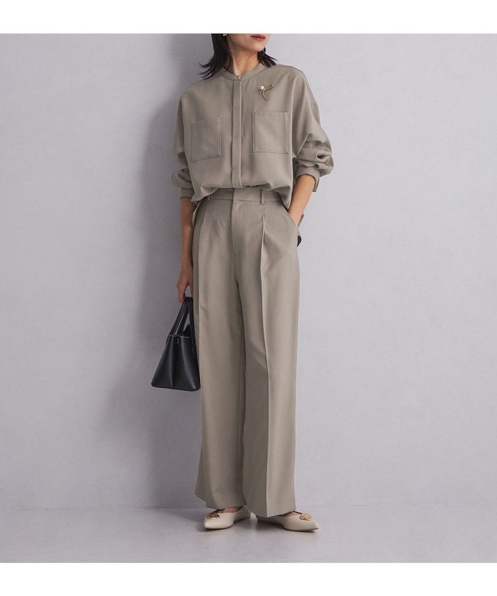 【ユナイテッドアローズ/UNITED ARROWS】のat ease シャツ パンツ セットアップ -マシンウォッシャブル・防シワ- インテリア・キッズ・メンズ・レディースファッション・服の通販 founy(ファニー) https://founy.com/ ファッション Fashion レディースファッション Fashion for Women セットアップ Matching Sets レディースパンツ・ボトムス Pants & Trousers / Bottoms 秋 Autumn シンプル Simple, Minimal セットアップ Set-Up, Coordinated Outfit 定番 Standard, Basic Item ベーシック Basic, Essential ポケット Pocket, Pocket Detail ワイド Wide, Wide Fit アウトレット Outlet / Clearance おすすめ Recommended / Our Picks エレガント 上品 Elegant セレモニー Ceremony ビジネス 仕事 通勤 Business / Work / Commuting |ID: prp329100004692002 ipo3291000000034129898