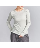 【ユナイテッドアローズ/UNITED ARROWS】のメローステッチ クルーネック カットソー 人気、トレンドファッション・服の通販 founy(ファニー) ファッション Fashion レディースファッション Fashion for Women トップス・カットソー Cut & Sew Tops カットソー・ベーシックTシャツ Cut-and-Sewn Tops / Stretch Tees & Basics インナー Innerwear 春 Spring カットソー Cut and Sewn Top クラシック Classic, Timeless Style ジャケット Jacket, Outerwear テレコ Ribbed, Rib Stitch フェミニン Feminine, Girly S/S・春夏 SS, Spring/Summer, Warm Season 夏 Summer エレガント 上品 Elegant |ID:prp329100004692005