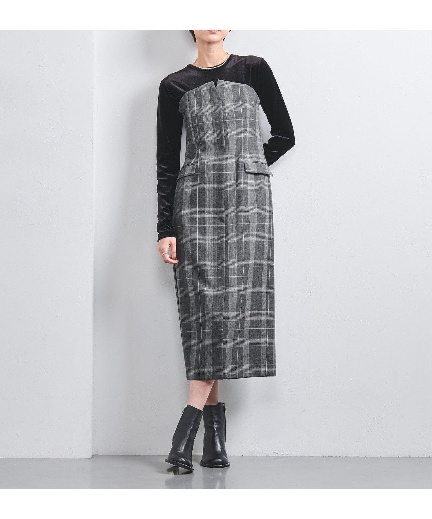 【ユナイテッドアローズ/UNITED ARROWS】のチェック キャミワンピース 人気、トレンドファッション・服の通販 founy(ファニー) 　ファッション　Fashion　レディースファッション　Fashion for Women　ワンピース　Dresses　キャミソールワンピース　Camisole Dresses　インナー　Innerwear　キャミワンピース　Cami Dress, Slip Dress　グラデーション　Gradient, Ombre　ジャケット　Jacket, Outerwear　セットアップ　Set-Up, Coordinated Outfit　センター　Center, Center Line　チェック　Check, Plaid, Tartan　チュール　Tulip, Tulip Motif　ビスチェ　Bustier, Corset Top　フィット　Fit, Slim Fit　フラップ　Flap, Flap Pocket　ポケット　Pocket, Pocket Detail　アウトレット　Outlet / Clearance　おすすめ　Recommended / Our Picks　 other-1|ID: prp329100004692022 ipo3291000000033881226