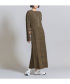 【ユナイテッドアローズ/UNITED ARROWS】のリブニット フレア ワンピース OLIVE|ID: prp329100004692024 ipo3291000000033881232