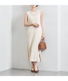 【ユナイテッドアローズ/UNITED ARROWS】のW メランジ ロングワンピース OFF WHITE|ID: prp329100004692028 ipo3291000000033881248