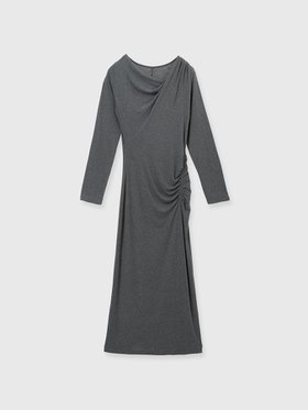 【エイミーイストワール/eimy istoire】のカットドレープギャザーワンピース 人気、トレンドファッション・服の通販 founy(ファニー) ファッション Fashion レディースファッション Fashion for Women ワンピース Dresses |ID:prp329100004692064