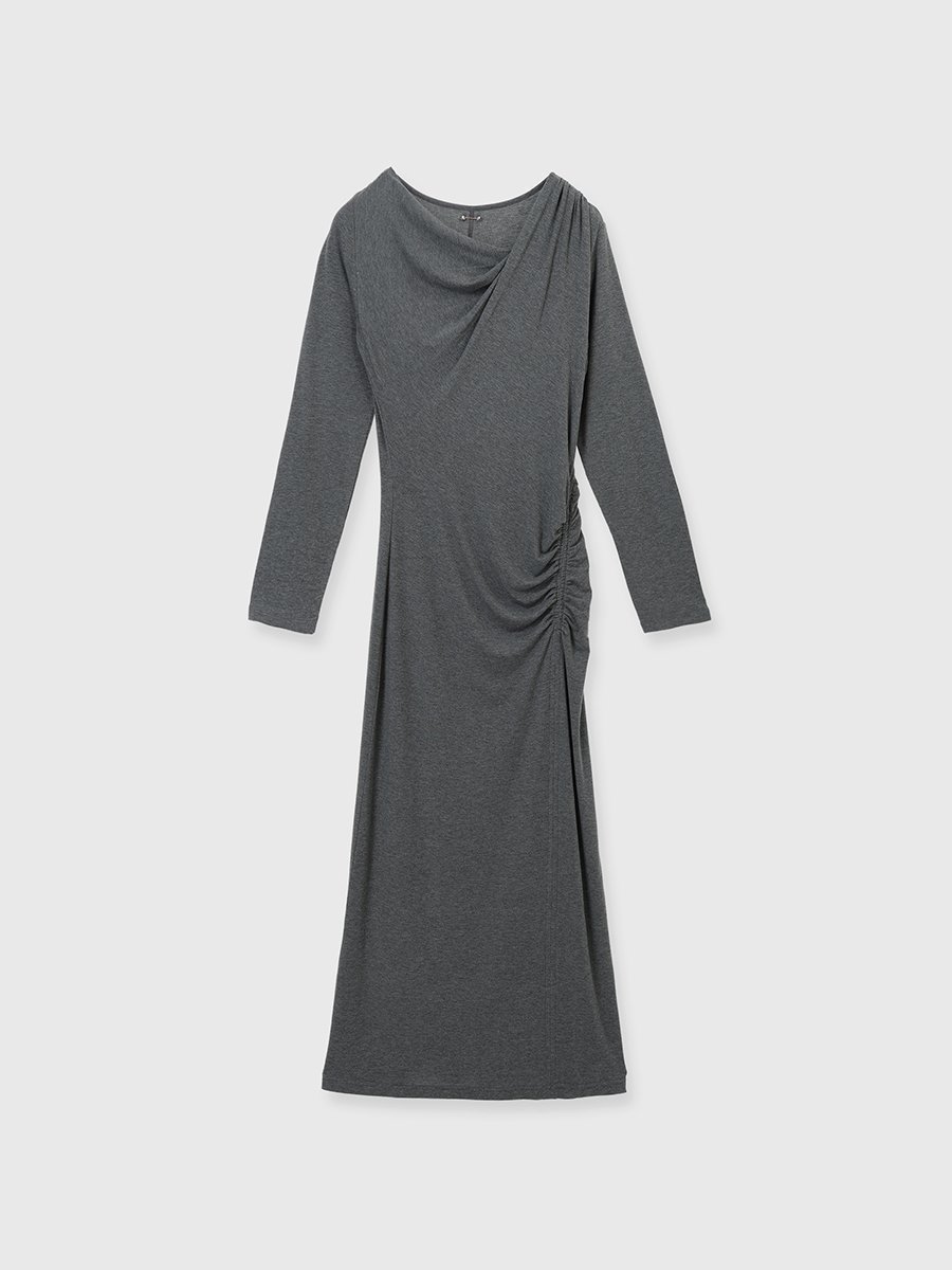 【エイミーイストワール/eimy istoire】のカットドレープギャザーワンピース 人気、トレンドファッション・服の通販 founy(ファニー) 　ファッション　Fashion　レディースファッション　Fashion for Women　ワンピース　Dresses　 other-1|ID: prp329100004692064 ipo3291000000033881387