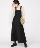 【グレディブリリアン/Gready Brilliant】のGready Brilliant/2_TRサロペJSK 人気、トレンドファッション・服の通販 founy(ファニー) ファッション Fashion レディースファッション Fashion for Women スカート Skirts サロペ Salopette, Salopette Dress thumbnail BLK|ID: prp329100004692071 ipo3291000000033881425