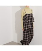 【エヌ ナチュラルビューティーベーシック/N.Natural Beauty basic】のチェックオールインワン 人気、トレンドファッション・服の通販 founy(ファニー) ファッション Fashion レディースファッション Fashion for Women ワンピース Dresses オールインワン・ワンピース Dresses and Jumpsuits インナー Innerwear チェック Check, Plaid, Tartan フリル Frill, Ruffle ボトム Bottoms, Lower Wear ロング Long, Long-Length ワイド Wide, Wide Fit A/W・秋冬 Autumn/Winter thumbnail ダークブラウンチェック2|ID: prp329100004692096 ipo3291000000033881543