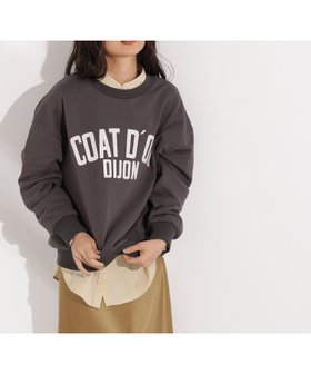 【エヌ ナチュラルビューティーベーシック/N.Natural Beauty basic】のレタリングオーバースウェット 人気、トレンドファッション・服の通販 founy(ファニー) ファッション Fashion レディースファッション Fashion for Women トップス・カットソー Cut & Sew Tops レディースパーカー・カジュアルフーディー Casual Hoodies & Sweatshirts スウェット・クルーネックトップス Sweatshirts & Crewnecks / Relaxed Fit Sweat Tops タートルネック Turtleneck, High Neck デニム Denim, Jeans Material トレンド Trend, Trending Now ロング Long, Long-Length |ID:prp329100004692100