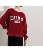 【エヌ ナチュラルビューティーベーシック/N.Natural Beauty basic】のレタリングオーバースウェット 人気、トレンドファッション・服の通販 founy(ファニー) ファッション Fashion レディースファッション Fashion for Women トップス・カットソー Cut & Sew Tops レディースパーカー・カジュアルフーディー Casual Hoodies & Sweatshirts スウェット・クルーネックトップス Sweatshirts & Crewnecks / Relaxed Fit Sweat Tops タートルネック Turtleneck, High Neck デニム Denim, Jeans Material トレンド Trend, Trending Now ロング Long, Long-Length thumbnail バーガンディ1|ID: prp329100004692100 ipo3291000000033881559