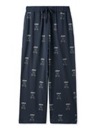 【ジェラート ピケ/gelato pique】の【UNISEX】総柄ロングパンツ NVY[089]|ID: prp329100004692101 ipo3291000000034528047