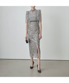 【レジャ/Leja】のLeja-フラワースパンコールシアーフリルIラインワンピースドレス結婚式 人気、トレンドファッション・服の通販 founy(ファニー) ファッション Fashion レディースファッション Fashion for Women ワンピース Dresses フォーマル・パーティードレス・結婚式用ドレス Elegant & Casual Dresses エレガント 上品 Elegant オーガンジー Organza Fabric クラシカル Classical, Vintage-Inspired サテン Satin, Glossy Fabric シアー Sheer, See-Through スパンコール Sequins, Sequin Embellishment スリット Slit, Slit Detail ドレス Dress, One-Piece ハイネック High Neck, Mock Neck フォーマル Formal, Dressy フロント Front, Front Design 切替 Switching, Contrast Panel 結婚式 Wedding thumbnail GRAY|ID: prp329100004692102 ipo3291000000033881564