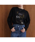 【バブ ブージュルード/Bab Bou Jeloud】のロゴアソートロンT 人気、トレンドファッション・服の通販 founy(ファニー) ファッション Fashion レディースファッション Fashion for Women トップス・カットソー Cut & Sew Tops ロングTシャツ・Tシャツ Longline T-Shirts & Tees オーガンジー Organza Fabric ストレッチ Stretch, Stretchy Fabric フラワー Flower, Floral プリント Print, Printed Pattern エレガント 上品 Elegant 再入荷 Restock / Back in Stock thumbnail BLACK|ID: prp329100004692112 ipo3291000000033881605