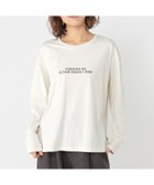 【スタディオ クリップ/studio CLIP】のプレーティングロゴロングスリーブT アイボリー52|ID: prp329100004692185 ipo3291000000034560847