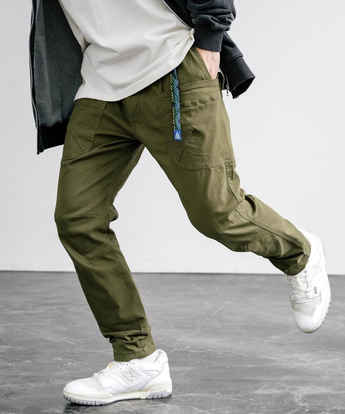 【ロッキーモンロー/Rocky Monroe】のGERRY ジェリー ストレッチデニム チノキャンプクライミングパンツ インテリア・キッズ・メンズ・レディースファッション・服の通販 founy(ファニー) https://founy.com/ ファッション Fashion レディースファッション Fashion for Women パンツ Pants & Trousers アウトドア Outdoor Clothing ストレッチ Stretch, Stretchy Fabric スリム Slim, Slim Fit デニム Denim, Jeans Material フロント Front, Front Design ブロック Block, Solid Block Pattern ポケット Pocket, Pocket Detail ロング Long, Long-Length |ID: prp329100004692188 ipo3291000000033881923