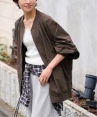 【ジャーナルスタンダード レリューム/JOURNAL STANDARD relume】の《追加》 25AW新作 ウォッシャブルナイロンダブルジップMA-1 人気、トレンドファッション・服の通販 founy(ファニー) ファッション Fashion レディースファッション Fashion for Women アウター Coat / Outerwear Collection MA-1ジャケット MA-1 Bomber Jackets / Flight Jackets 2025年 2025 2025-2026秋冬・A/W Autumn/Winter 2025–26 AW25–26 おすすめ Recommended / Our Picks ダウン Down, Puffer ミリタリー Military, Army Style thumbnail ブラウン|ID: prp329100004692206 ipo3291000000034060299